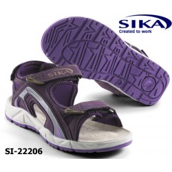 Sika Berufssandale OB LADY Motion 22206 Work & Trekking-Sandale violett oder blau