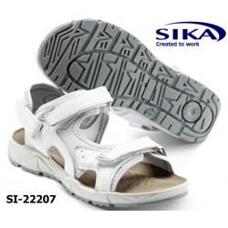 Sika Berufssandale Motion Work & Trekking-Sandale weiß