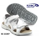 Weiße Sandale Sika OB 22207 Motion Berufssandale Work & Trekking-Sandale