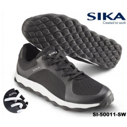 Sneaker SIKA BUBBLE MOVE Modell schwarz/weiß für Beruf und Freizeit