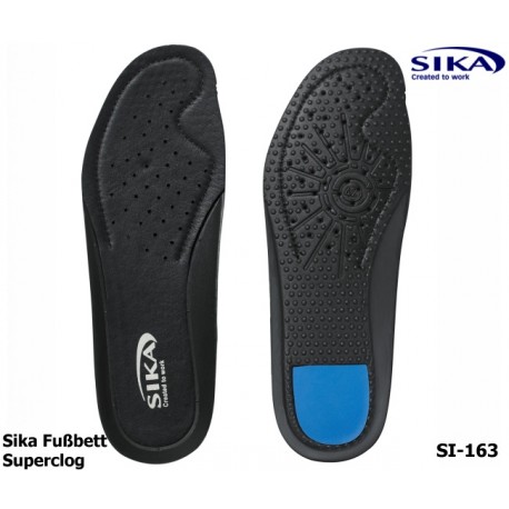SIKA Super Clog Fußbett antistatisch schwarz