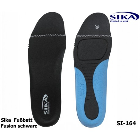 SIKA Fußbett 164, für Sika Fusion Schuhe, antistatisch schwarz oder weiß