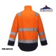 Flammhemmende Warnschutz-Jacke MODAFLAME™ RIS PORTWEST® marine/orange Zertifiziert nach GO / RT