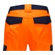 Flammhemmende Warnschutz Bund-Hose MODAFLAME™ RIS PORTWEST® marine/orange Zertifiziert nach GO / RT