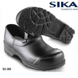 SIKA Sicherheitsclog FLEX S2 schwarz geschlossen mit Stahlkappe