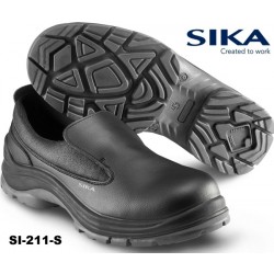 S2 Sicherheitsschuhe - Sika Limber 211 Easy Low Slipper schwarz, Halbschuhe - Breite Passform