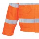 Regen- Warnschutz Pilotenjacke gefüttert PORTWEST® Bizflame™ GO/RT Norm orange