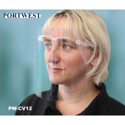 Face-Shield Glasses 250 Micron APET Gesichtsschutzbrille