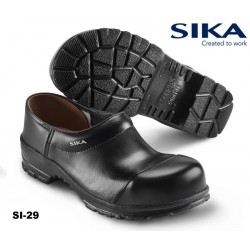 SIKA Clog COMFORT SB schwarz geschlossener Berufs-Clog
