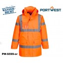 Hi-Vis Extreme Regenparka - orange