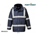 PORTWEST® Iona™3-in-1 Traffic Jacke marine