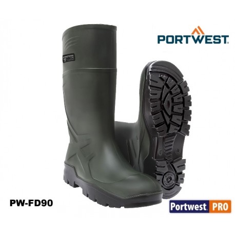 PU Gummistiefel Wellington olivgrün