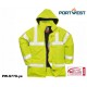 Bizflame™ Regen-Warnschutz Jacke PORTWEST® gelb antistatisch, flammhemmend