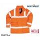 Bizflame™ Regen-Warnschutz Jacke PORTWEST® GO/RT Norm orange antistatisch, flammhemmend