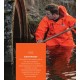 Ganzkörper Schutzanzug Heavy Duty fl.orange OCEAN OFF SHORE & FISHING angeschweißte Stiefel!
