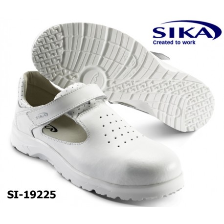 Sika Sicherheitsschuh Fusion Stiefel mit Schnürsenkeln Weiß 
