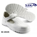 SIKA Sicherheitsschuhe 19225 FUSION S1 Sandale, weiß Klettverschluß