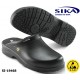 schwarze ESD Clogs SIKA OB Fusion 19468 offene Berufsclogs ohne Kappe 