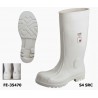 PVC / Nitril S4 Sicherheitsstiefel weiß - Reflexpunkt an der Ferse! EN ISO 20345 S4 SRC ab Größe 37
