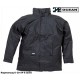 Regenanzug aus PU Comfort Stretch - Ocean 20-54 schwarz Jacke aus 210gr PU