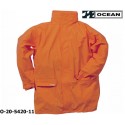 Regenjacke leicht PU Comfort Stretch Ocean 20-5420 orange