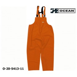 Regenlatzhose leicht PU Comfort Ocean Latzhose 20-5413 orange