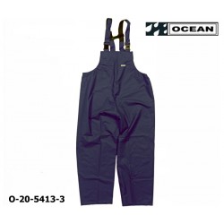 Regenlatzhose leicht - PU Comfort Stretch - Ocean Latzhose 20-5413 marine aus 210gr PU