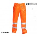 Warnschutz Regenhose fluoreszierend orange - Ocean 30-129 High-Vis Offshore & Fishing