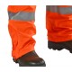 Warnschutz Regenhose leicht - PU Comfort Stretch Ocean Bundhose 20-5412-9 orange