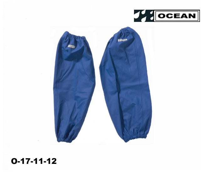 Ärmelschoner Ocean EN 343 PVC auf Polyester-Trägergewebe königsblau 130000