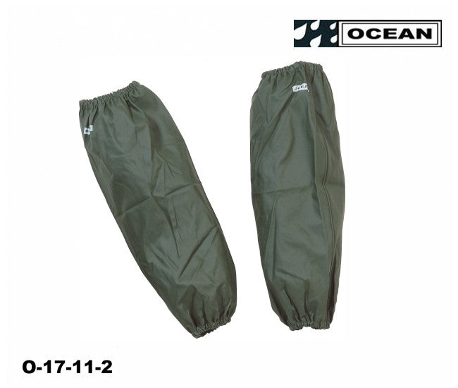 Ärmelschoner Ocean EN 343 PVC auf Polyester-Trägergewebe olivgrün 130000
