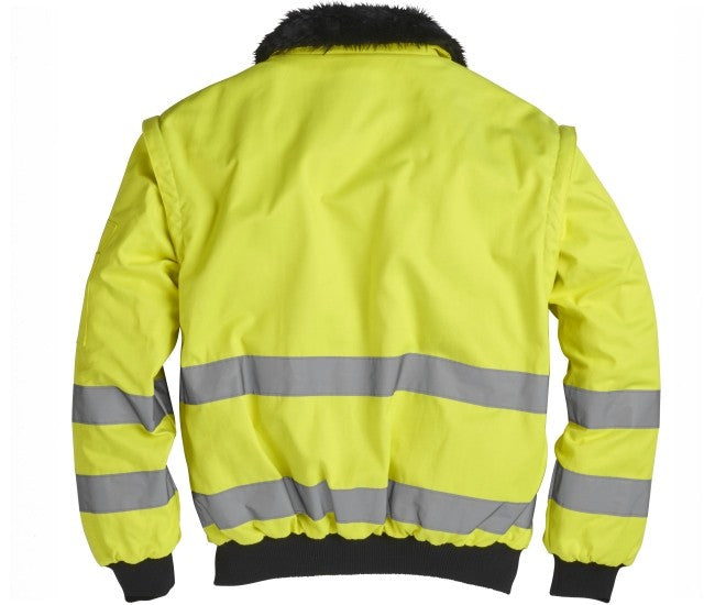 Warnschutz Pilotenjacke 3-in-1 Jacke EN 471warngelb