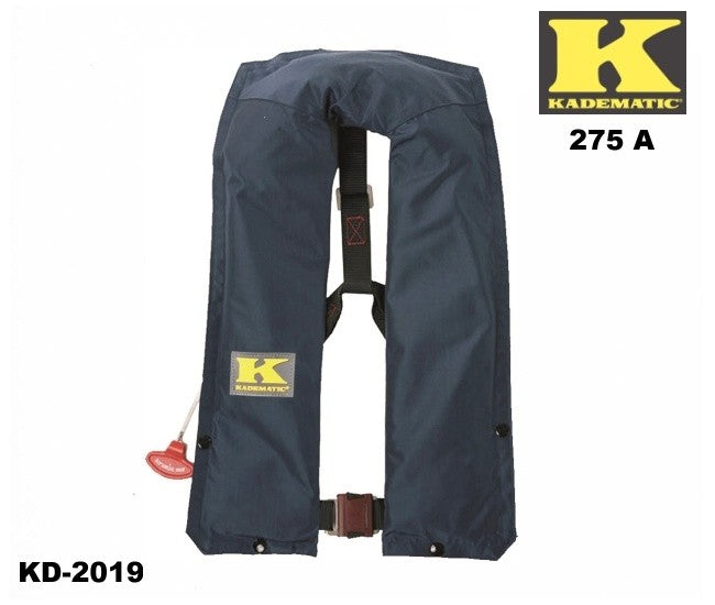 Rettungsweste Kadematic® 275 A blau Vollautomatik Norm DIN EN ISO 12402-2