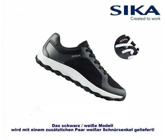 Sneaker SIKA BUBBLE MOVE Modell schwarz/weiß für Beruf und Freizeit