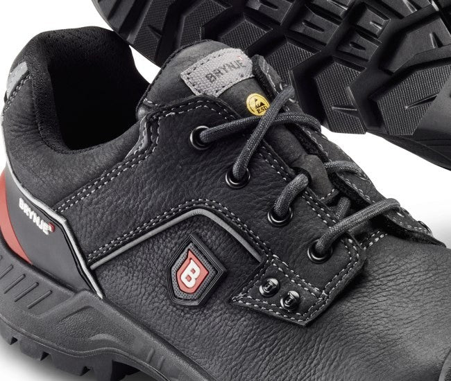Sicherheitshalbschuh S3 BRYNJE ROBUST 411 HRO ESD  Überkappe - breite Passform