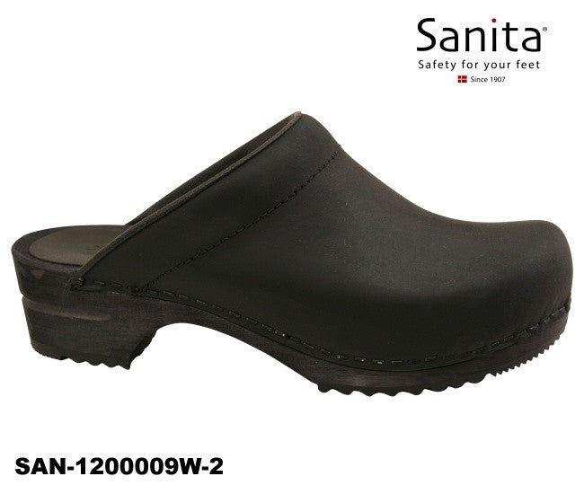Sanita Chrissy Clogs Damen schwarz