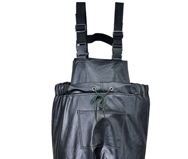 Sicherheits Brust-Watstiefel mit S5 Sicherheitsstiefeln schwarz