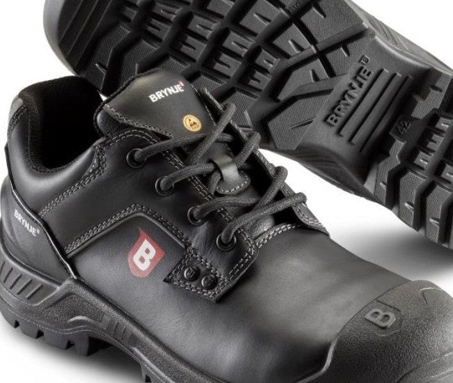 Sicherheitshalbschuh wasserdicht S3 BRYNJE 490 B-DRY OUTDOOR HRO ESD breite Passform