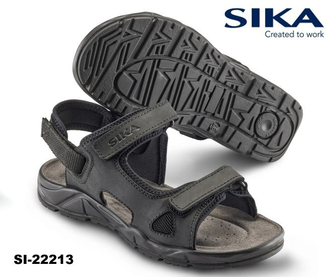 Sika Berufssandale OB Motion 22213 schwarz