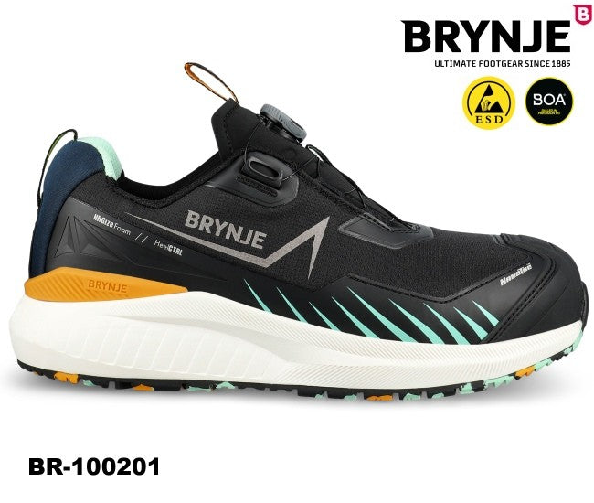 Sicherheitsschuh S3 Brynje 100201 LAB Textile ESD BOA® Fit System