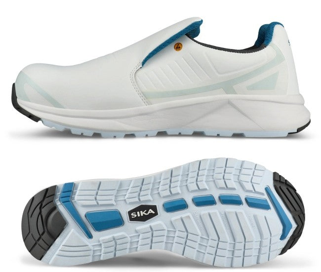 SIKA Sicherheitsschuh S2 Slipper weiß 60401 Cloud Slip-on ESD