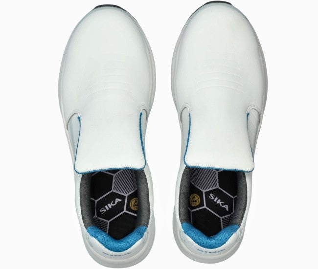 SIKA Sicherheitsschuh S2 Slipper weiß 60401 Cloud Slip-on ESD
