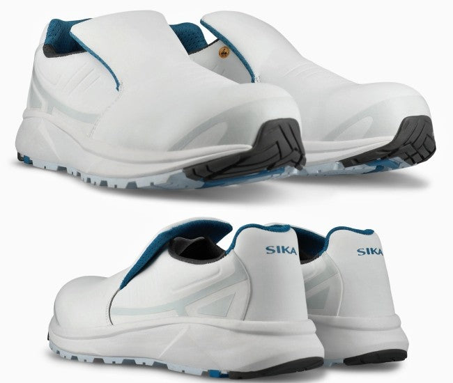 SIKA Sicherheitsschuh S2 Slipper weiß 60401 Cloud Slip-on ESD