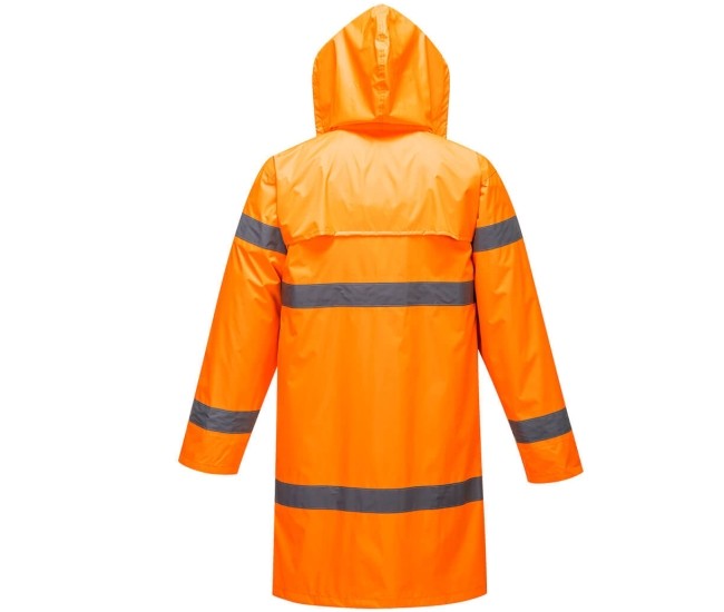 Warnschutz Regenmantel leicht PORTWEST® orange 100 cm