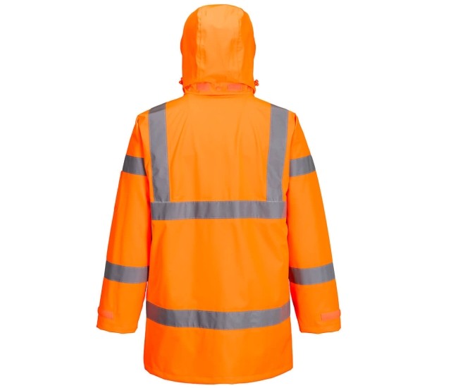 Hi-Vis Extreme Regenparka - orange