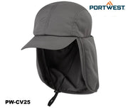 Sonnenschutz Cooling Cap mit Hals- und Nackenschutz - kühlend