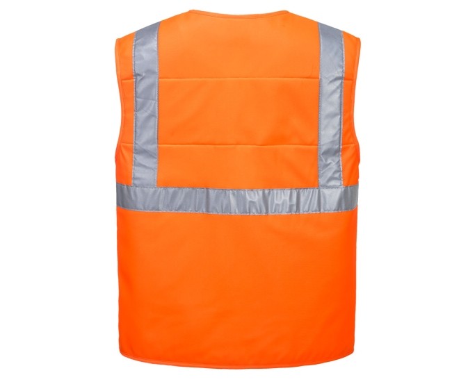 Warnschutz Kühlweste orange Klasse 2 Leicht und bequem!