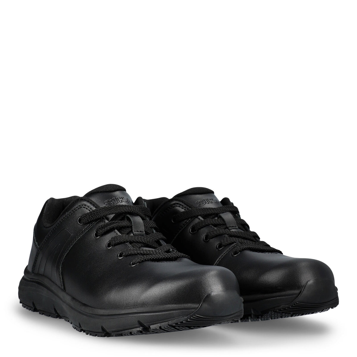 SIKA Sneaker Essential Leather Lace 45201 Berufsschuh schwarz für Gastronomie (HORECA)