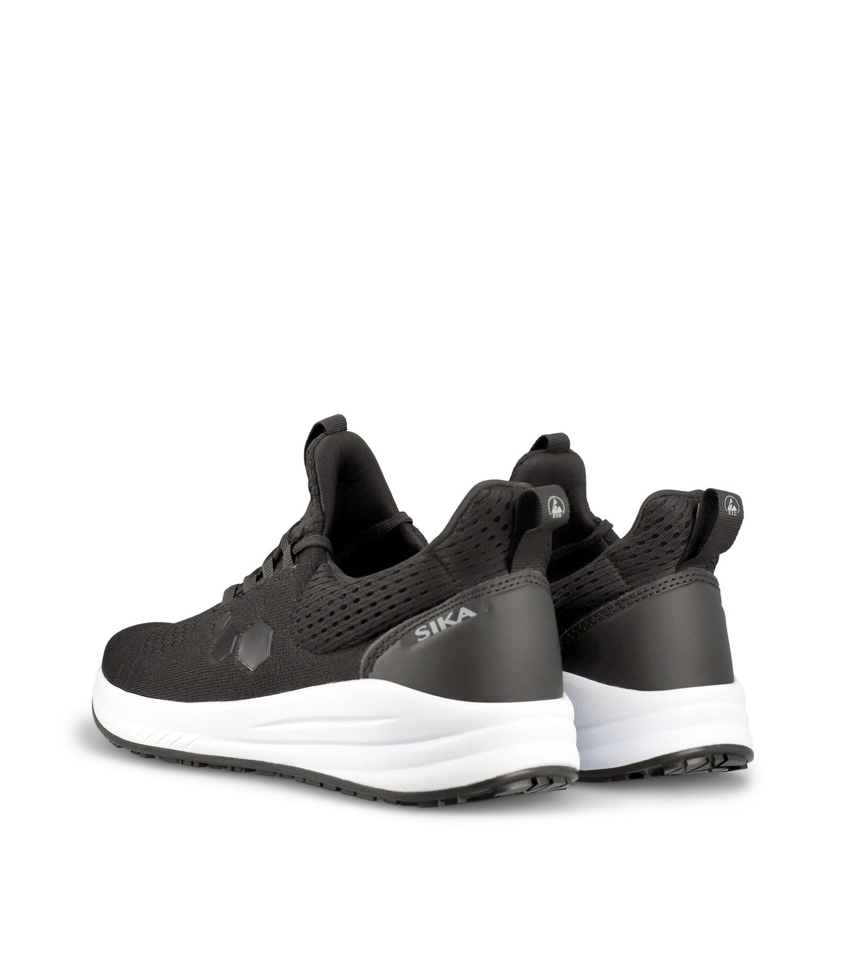 SIKA Sneaker Sprint Knit Lace 40205 ESD Berufsschuh schwarz-weiß für Beruf und Freizeit