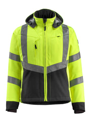 MASCOT Softshelljacke 15502-246 – Hi-vis Gelb/Schwarz